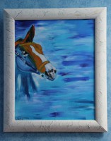 Cheval au ton froid